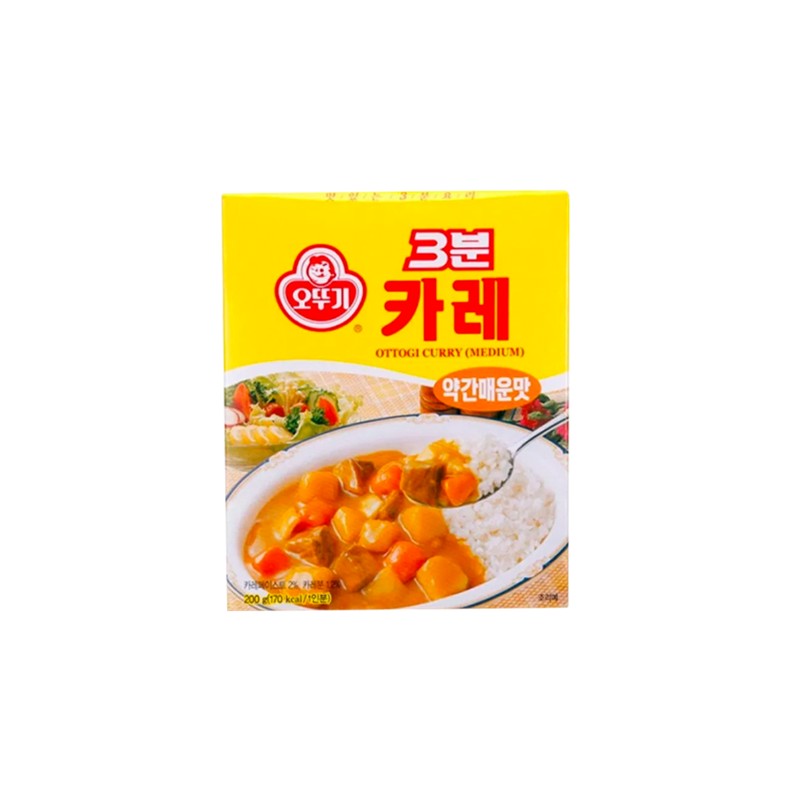 Otoki 3mins Curry (Medium Hot) 200G*24