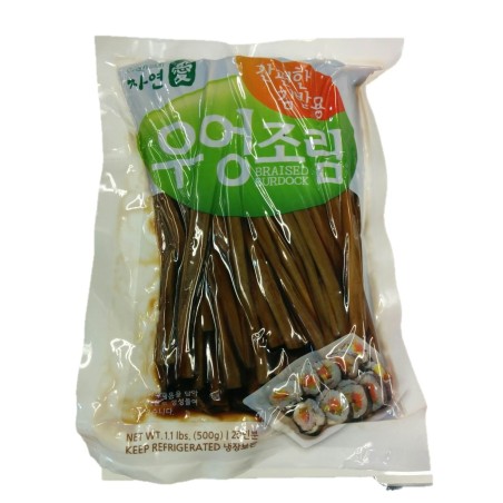 Jayeonae Boiled Burdock in Soy Sauce 500G*24