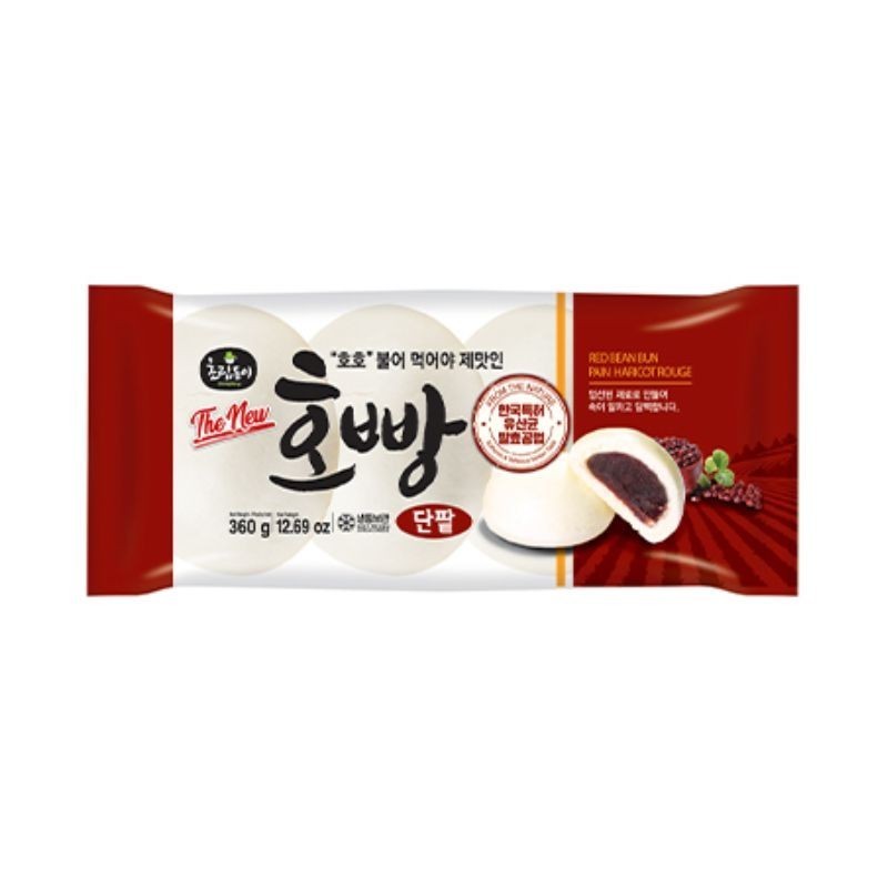 Choripdong Frozen Red Bean Buns 360G(4pcs)*25