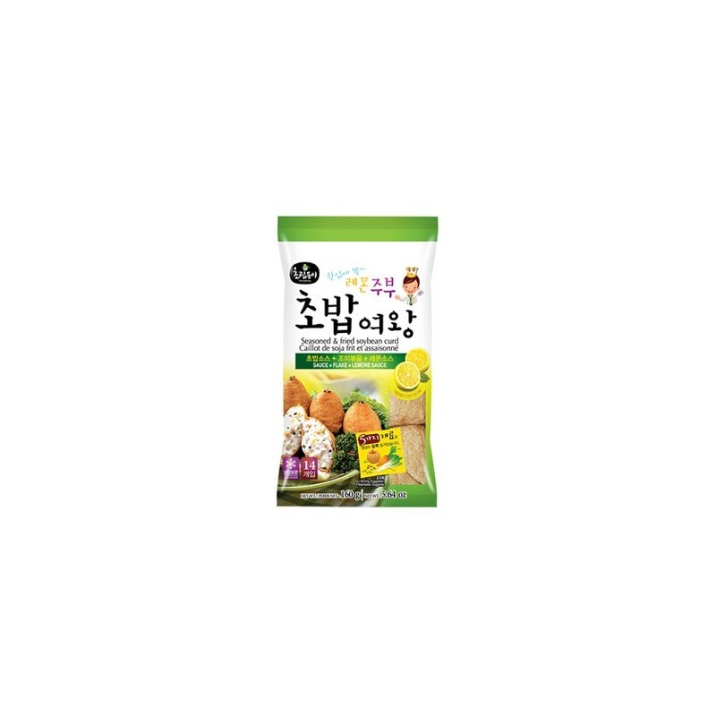 Choripdong Frozen Fried Soybean Curd(Lemon) 160G*30