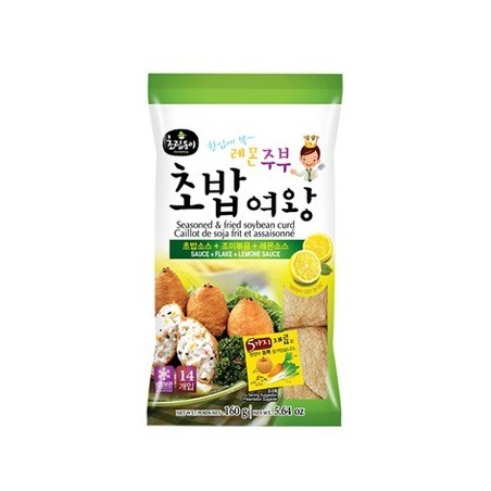 Choripdong Frozen Fried Soybean Curd(Lemon) 160G*30