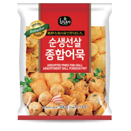 Choripdong Premium Fried Fish Cake(Assorted) 500G*20