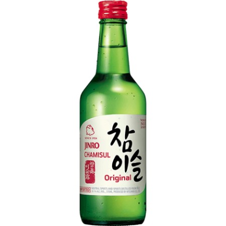 Hitejinro Chamisul Soju(Classic-Bottle) Alc 20.1% 350ML*20