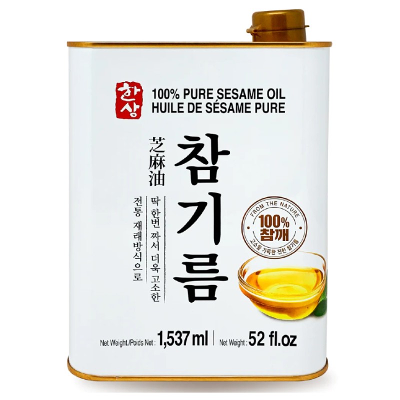 HanSang Sesame Oil(Can)1537ML(52floz)*10