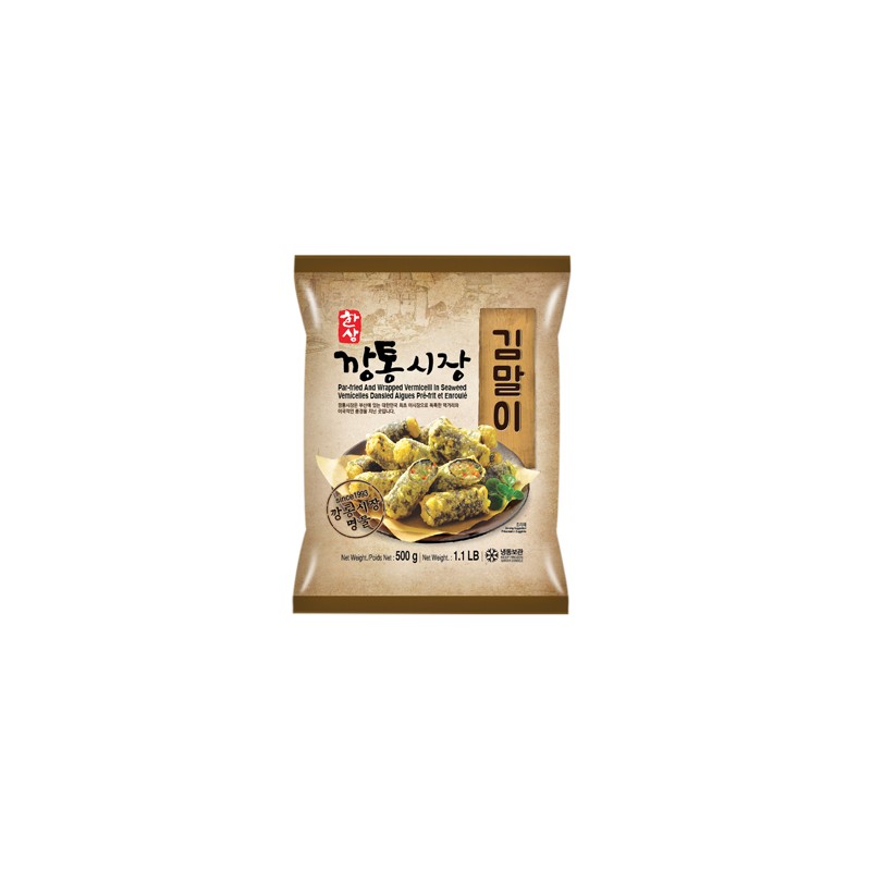 Hansang Frozen Fried Seaweed&Vermicelli Roll 500G*20