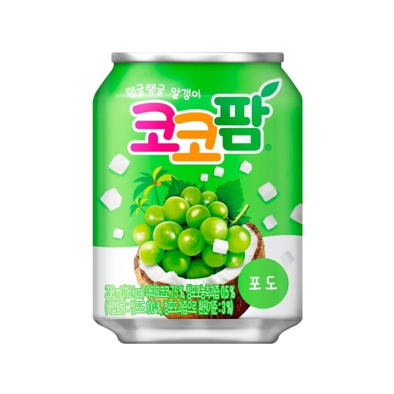 Haitai Coco Palm Grape(Can) 238ML*12*6