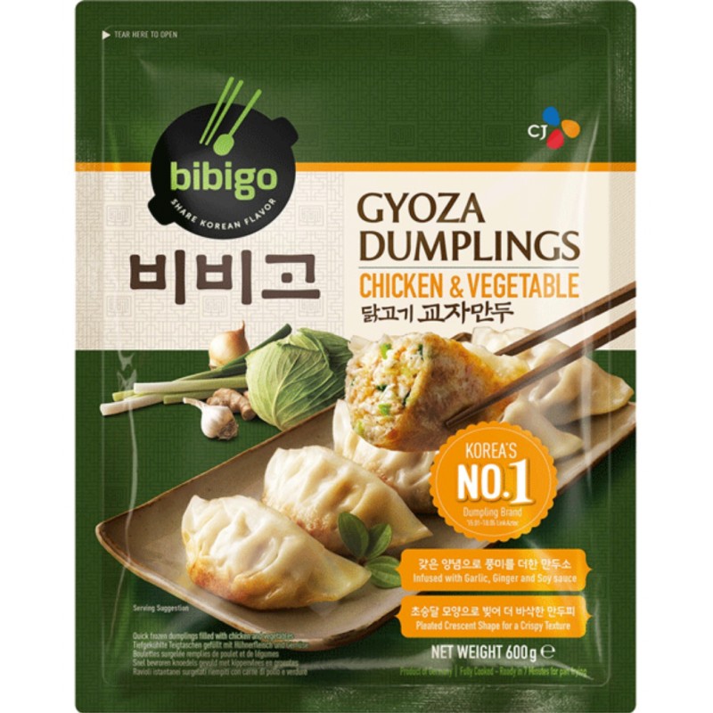 CJ Bibigo Chicken&Vegetable Gyoza 600G*12