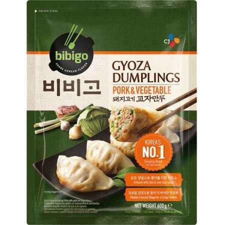 CJ Bibigo Pork&Vegetable Gyoza 600G*12