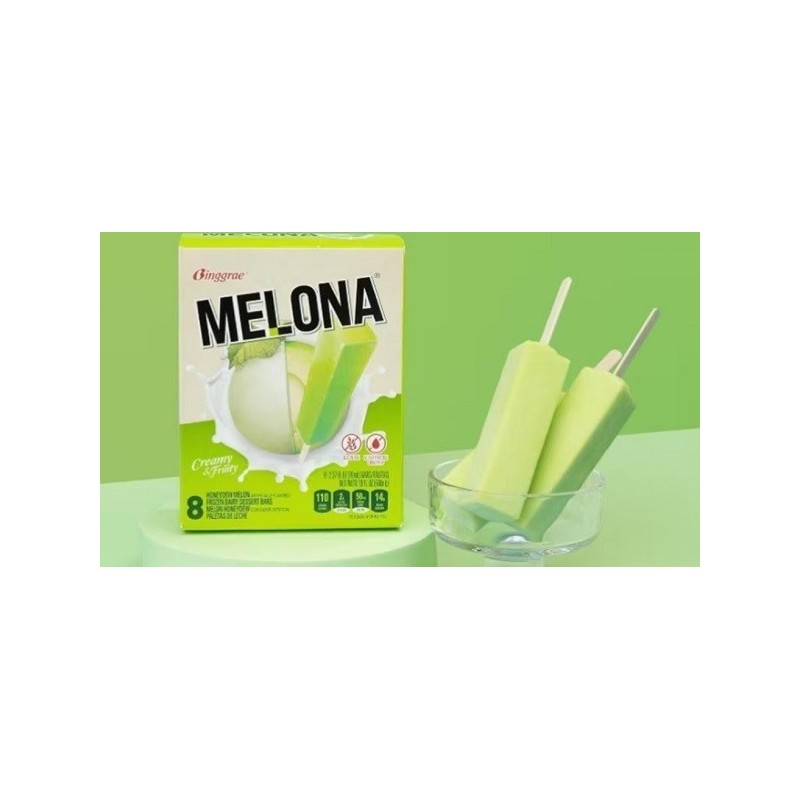 Binggrae Melona Ice Bar (70ML*8)*8