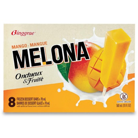 Binggrae Melona Ice Bar(Mango) (70ML*8)*8