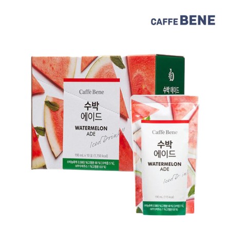 Caffebene Watermelon Aid Drink 190ML*10*5