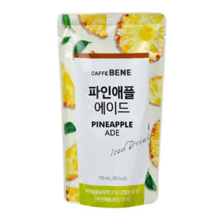 Caffebene Pineapple Aid Drink 190ML*10*5