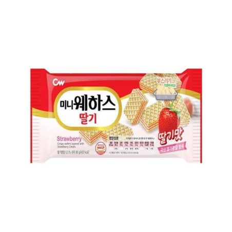 CW Mini Wafers-Strawberry 80G*20