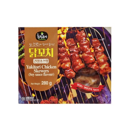 Choripdong Chicken Skewer(Yakitori-Soy Sauce Flavour) 280G(7