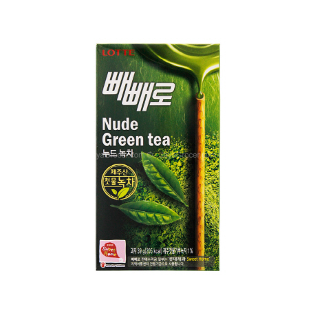 Pepero-Nude Green Tea 