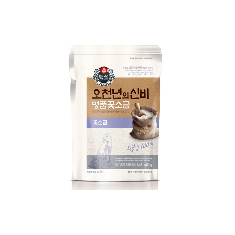 CJ Beksul Premium Solar Salt(Fine) 400G*12