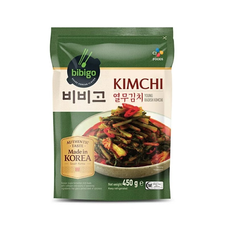 CJ Bibigo Young Radish Kimchi 450G*12