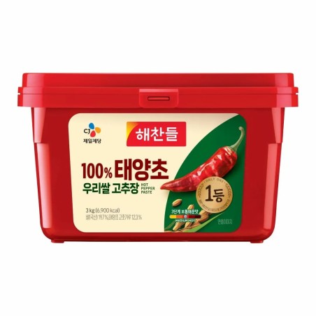 CJ Haechandle Delicous Gochujang(Pepper Paste) 3KG*4