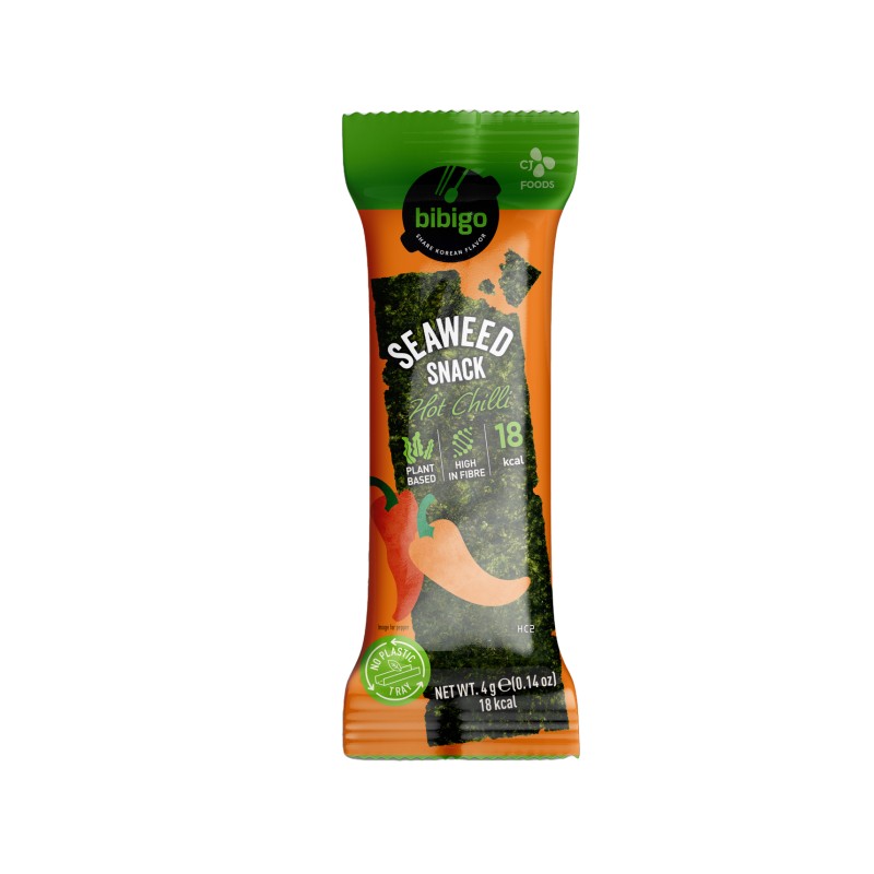 CJ Bibigo Seaweed Snack(Hot Chilli) (4G *6)*6