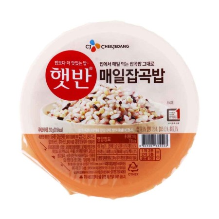 CJ Cooked Rice with Mixed Grain 210G*36