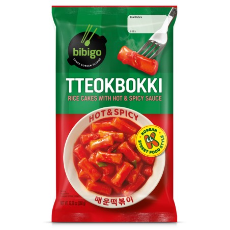 CJ Bibigo Tteokbokki(Hot&Spicy) 360G*12