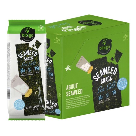 CJ Bibigo Seaweed Snack(Sea Salt) (4G *6)*6