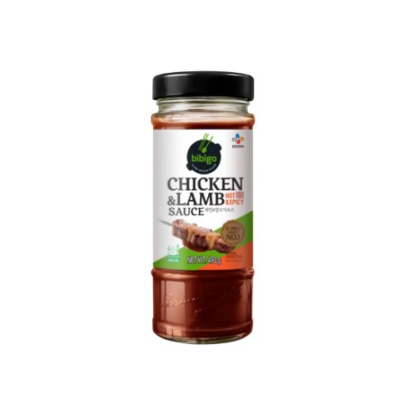 CJ Bibigo Chicken&Lamb Sauce(Hot&Spicy) 490G*12