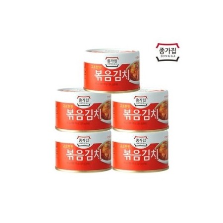 Daesang Jongga Stir-fried Canned Kimchi 160G*36