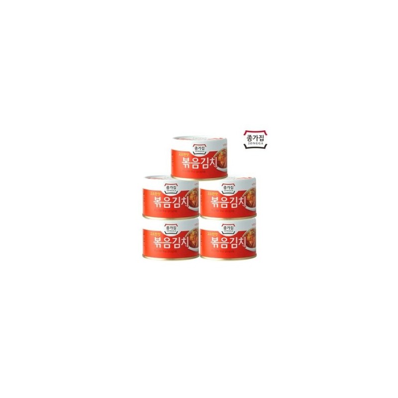 Daesang Jongga Stir-fried Canned Kimchi 160G*36