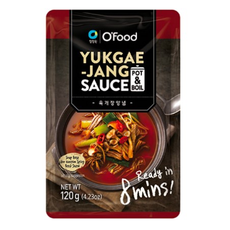 Daesang OFood Spicy Beef Stew Sauce 120G*16