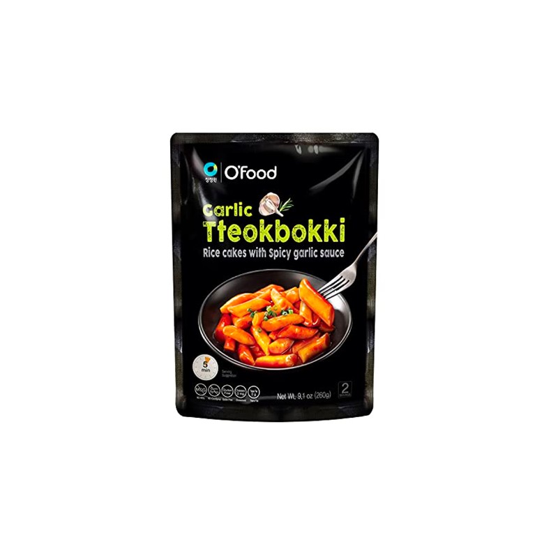 Daesang O'Food Garlic tteokbokki(Pack) 260g*20