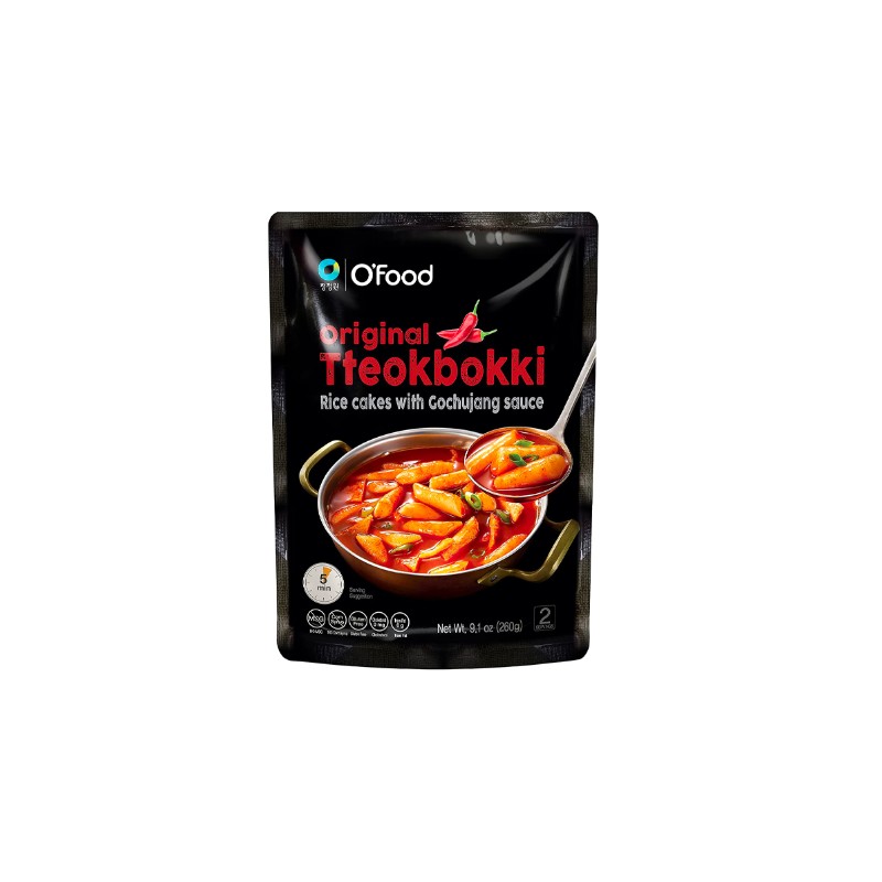 Daesang O'Food Original tteokbokki(Pack) 260g*20