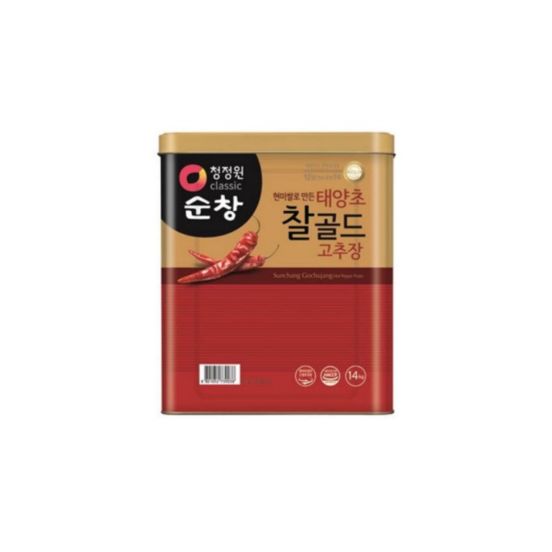 Daesang Sunchang Gold Gochujang(Chal) 14KG