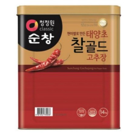 Daesang Sunchang Gold Gochujang(Chal) 14KG