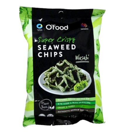 Daesang Seaweed Chips Wasabi  35G*20