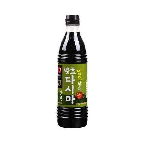 DS Salt Down Soy Sauce(Kelp) 840ML*12