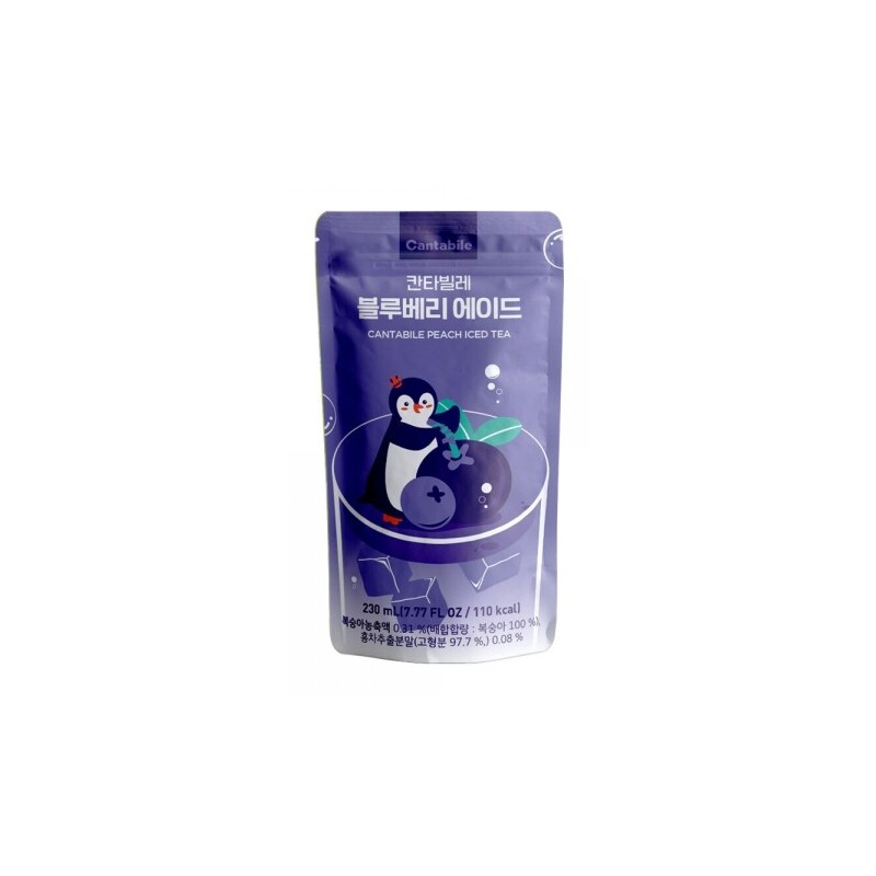 Dongsuh Wellbeing Cantabile Ade(Blueberry) 230ML*50