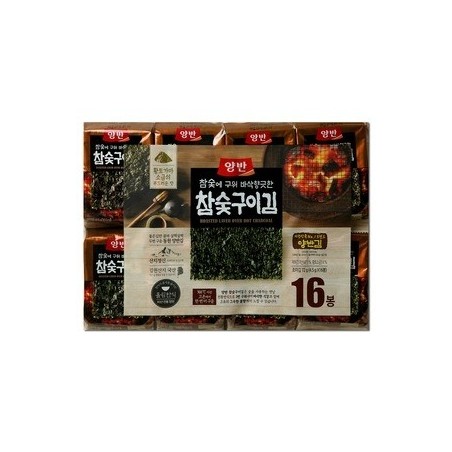 Dongwon Yangban Roasted & Seasoned Laver (4.5G*16pk)*10