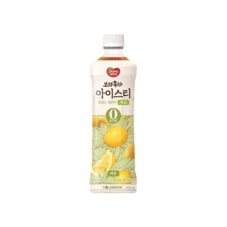 Dongwon Bosung Black Ice Tea Zero(Lemon-PET) 500ML*24