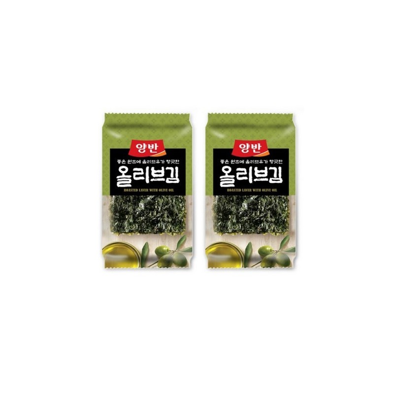 Dongwon Seasoned Laver(Olive Oil) (4.5G*3PK)*36