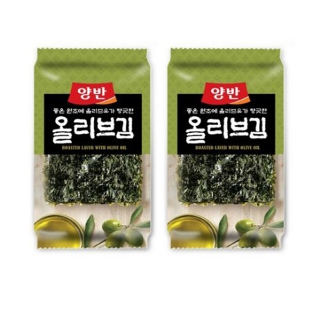 Dongwon Seasoned Laver(Olive Oil) (4.5G*3PK)*36