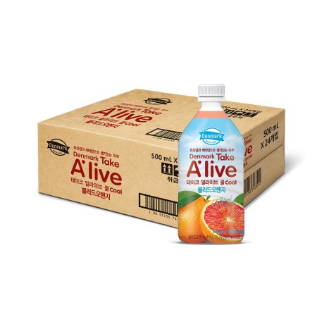 Dongwon Denmark Take A'live Cool Orange 500ML*24