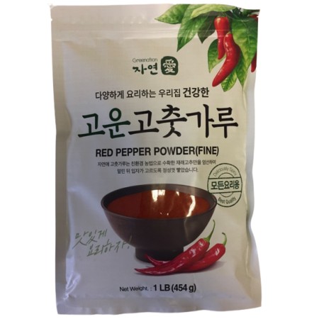 Jayeonae Red Pepper Powder(Fine) 454G(1LB)*30