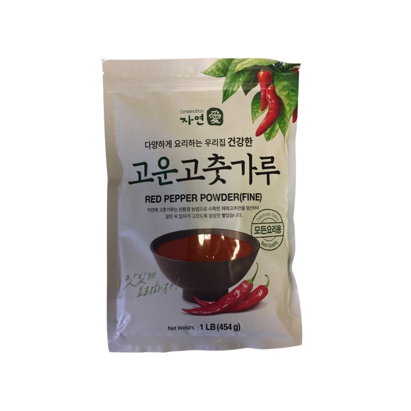 Jayeonae Red Pepper Powder(Fine) 454G(1LB)*30