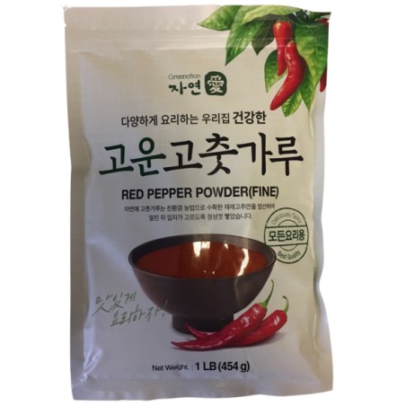 Jayeonae Red Pepper Powder(Fine) 454G(1LB)*30