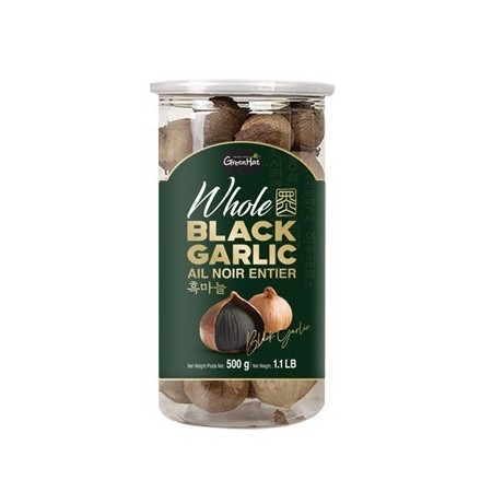 Greenhat Whole Black Garlic(in Container) 500G*12