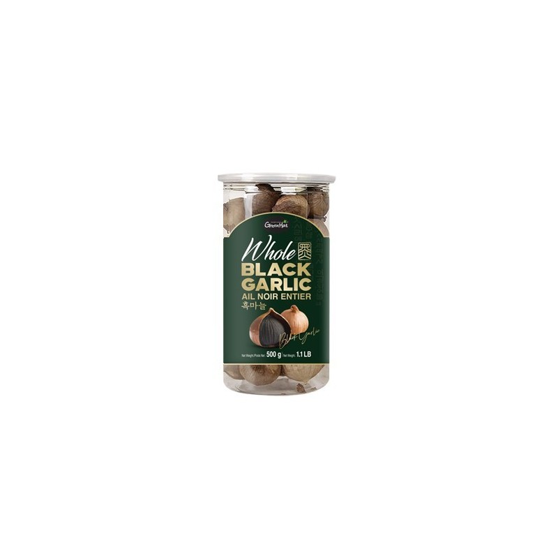 Greenhat Whole Black Garlic(in Container) 500G*12