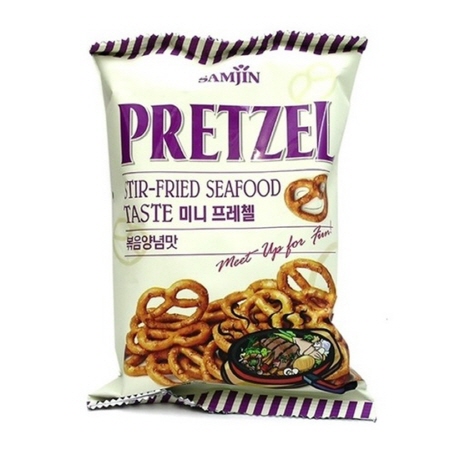 Pretzel Stir Fried Seafood 