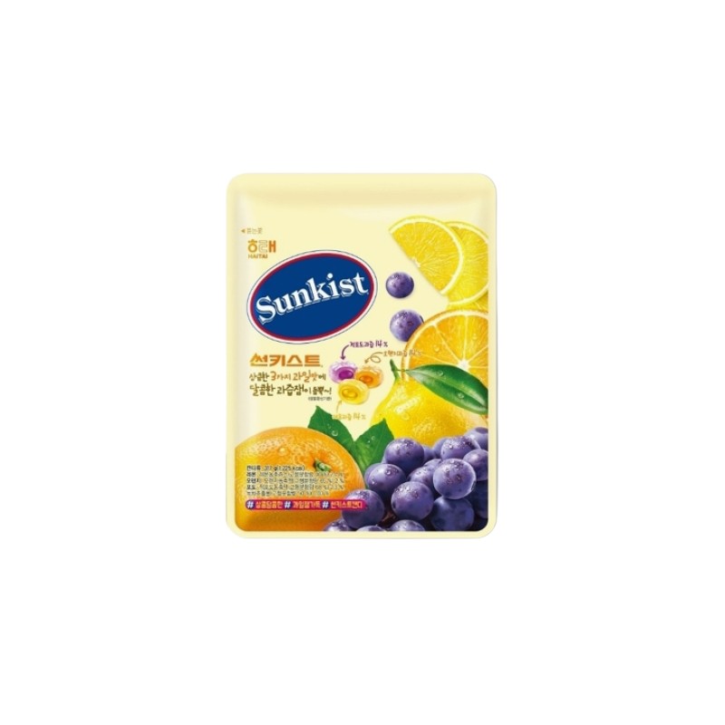 Haitai Sunkist Candy 125G*16