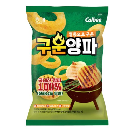 Haitai Roasted Onion Flavoured Snack (Original) 110G*12